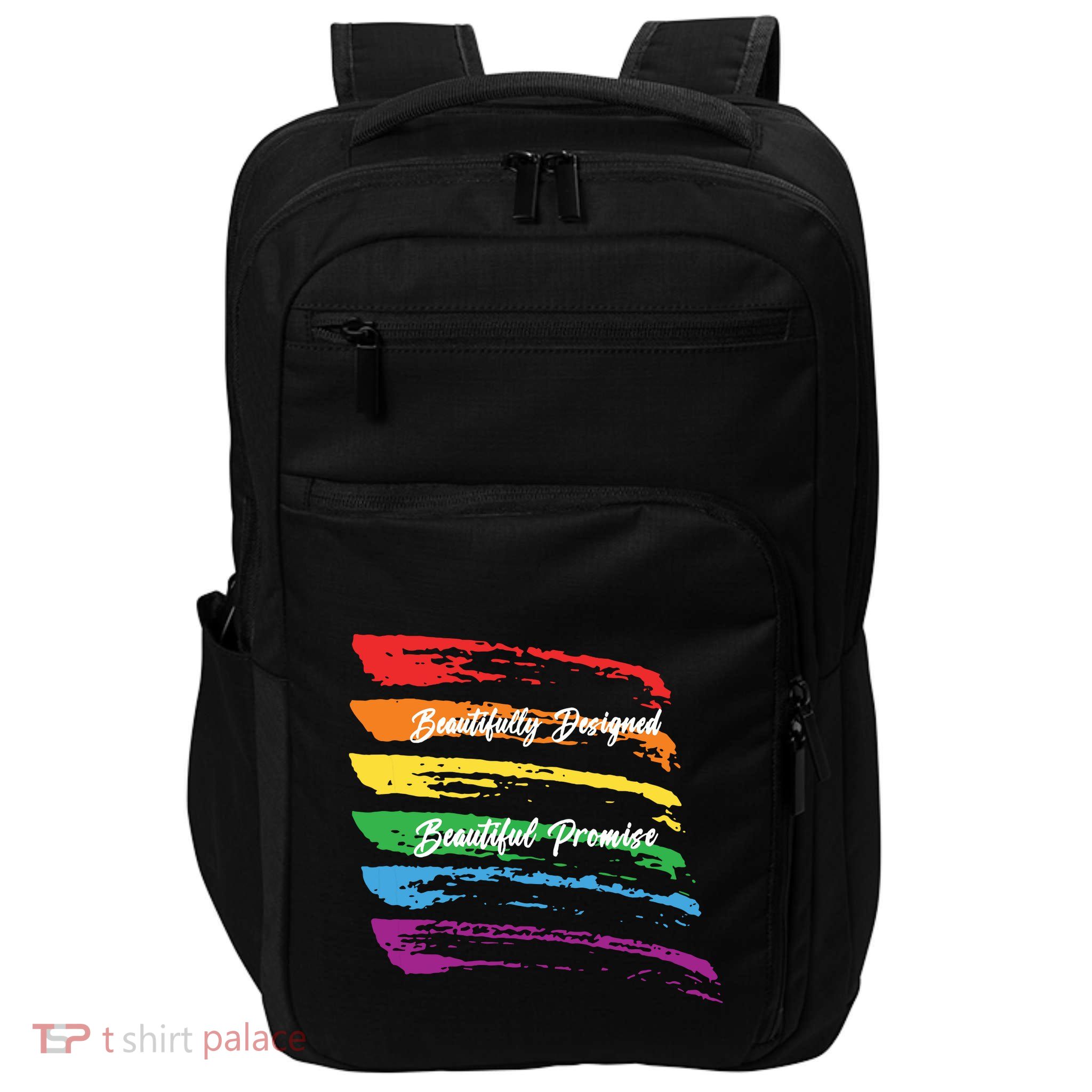 Rainbows Beautifully Designed Beautiful Promise Impact Tech Backpack