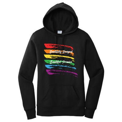 Rainbows Beautifully Designed Beautiful Promise Women's Pullover Hoodie