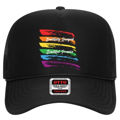 Rainbows Beautifully Designed Beautiful Promise Trucker Hat