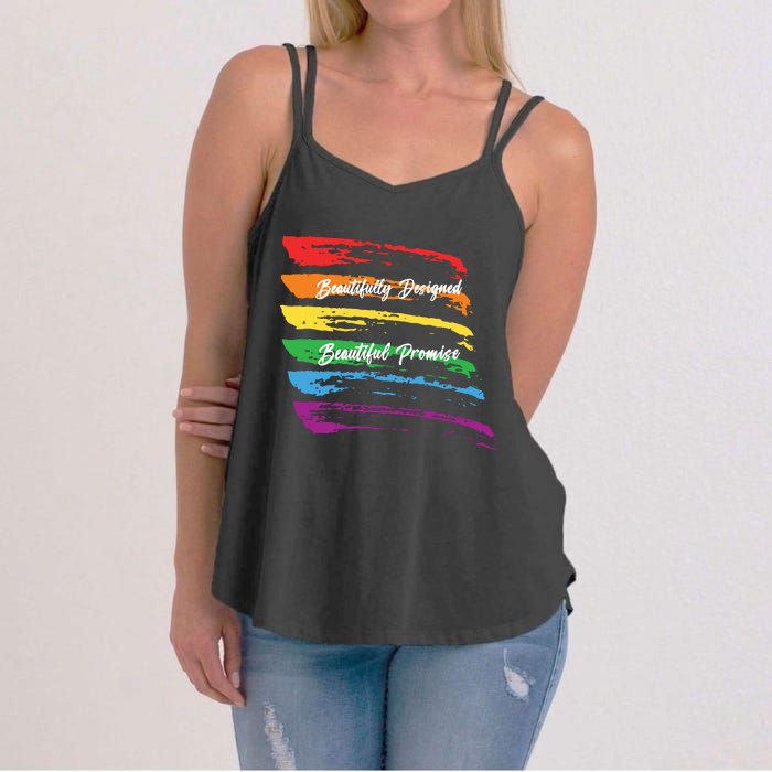 Rainbows Beautifully Designed Beautiful Promise Women's Strappy Tank