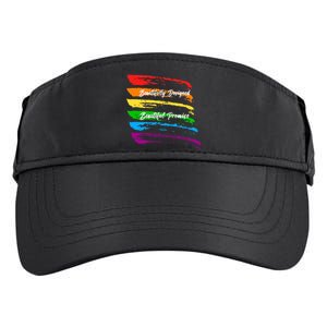 Rainbows Beautifully Designed Beautiful Promise Adult Drive Performance Visor