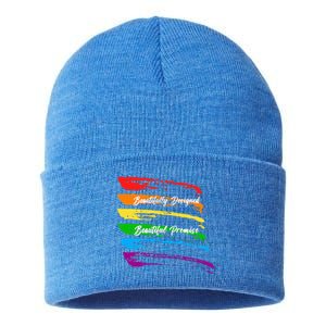 Rainbows Beautifully Designed Beautiful Promise Sustainable Knit Beanie