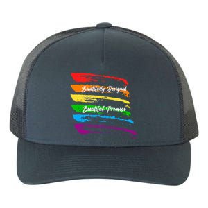 Rainbows Beautifully Designed Beautiful Promise Yupoong Adult 5-Panel Trucker Hat