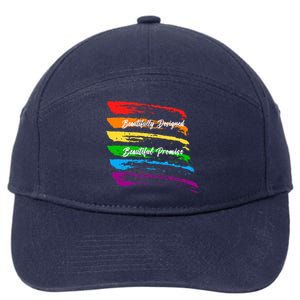 Rainbows Beautifully Designed Beautiful Promise 7-Panel Snapback Hat