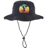 Retro Basketball Dunk Sunset Colorful Legacy Cool Fit Booney Bucket Hat