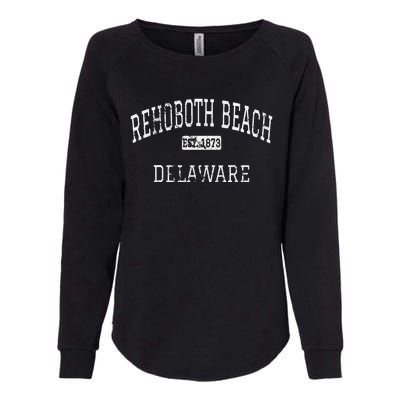 Rehoboth Beach Delaware De Vintage Womens California Wash Sweatshirt