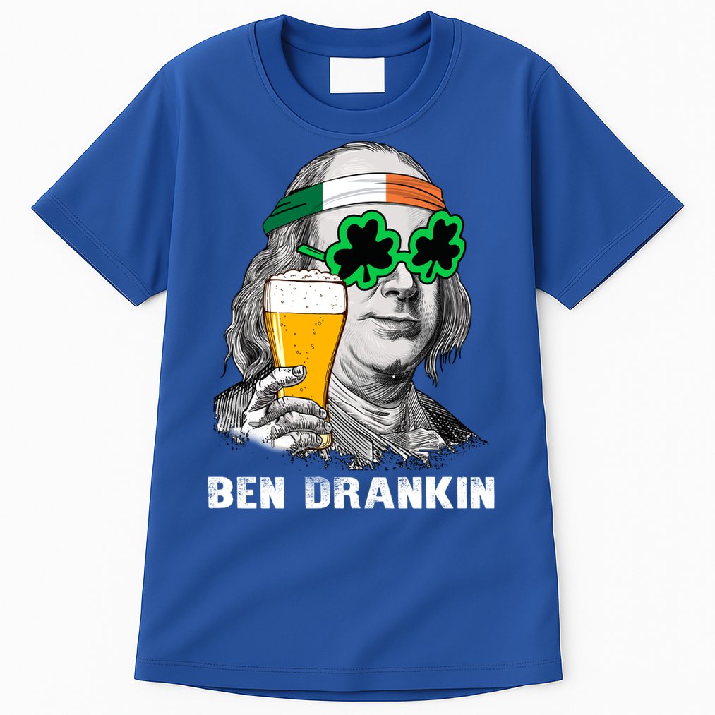 Retro Ben Drankin Beer Holiday Gift St Patricks Day Gift Tall T-Shirt