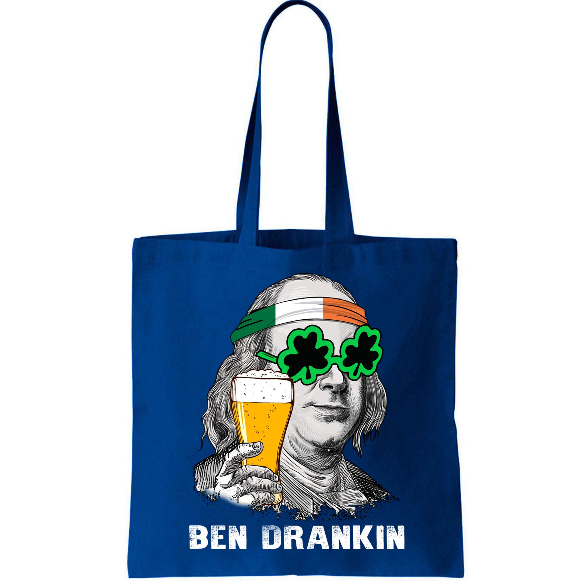 Retro Ben Drankin Beer Holiday Gift St Patricks Day Gift Bag