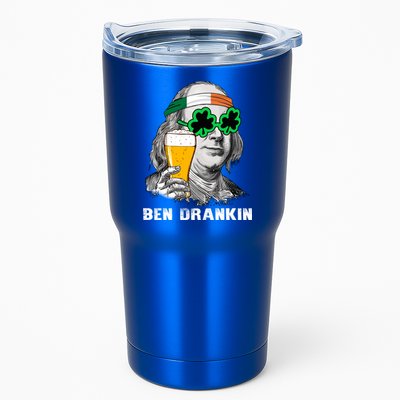 Retro Ben Drankin Beer Holiday Gift St Patricks Day Gift Tumbler