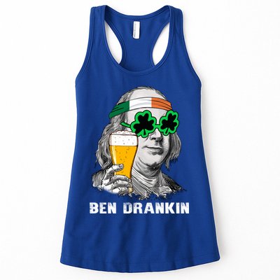 Retro Ben Drankin Beer Holiday Gift St Patricks Day Gift Womens Tank Top