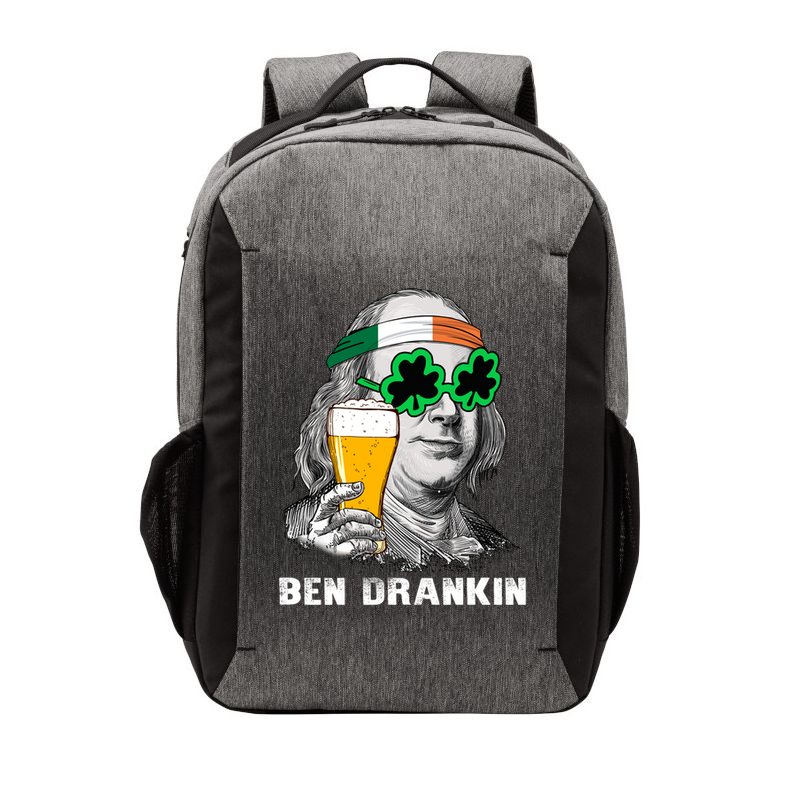 Retro Ben Drankin Beer Holiday Gift St Patricks Day Gift Vector Backpack