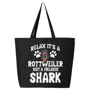 Rottweiler Breeders Dog Owner Fur Parent Pet Lover 25L Jumbo Tote