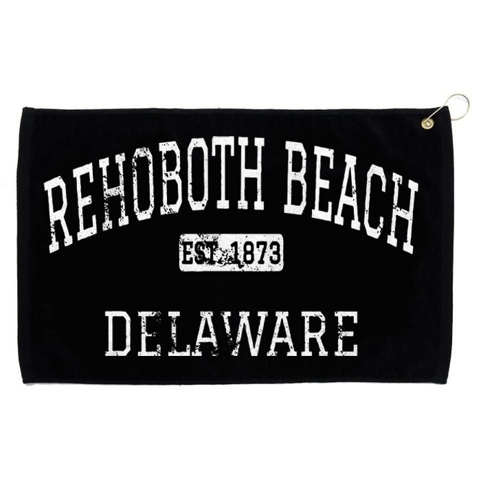 Rehoboth Beach Delaware De Vintage Grommeted Golf Towel