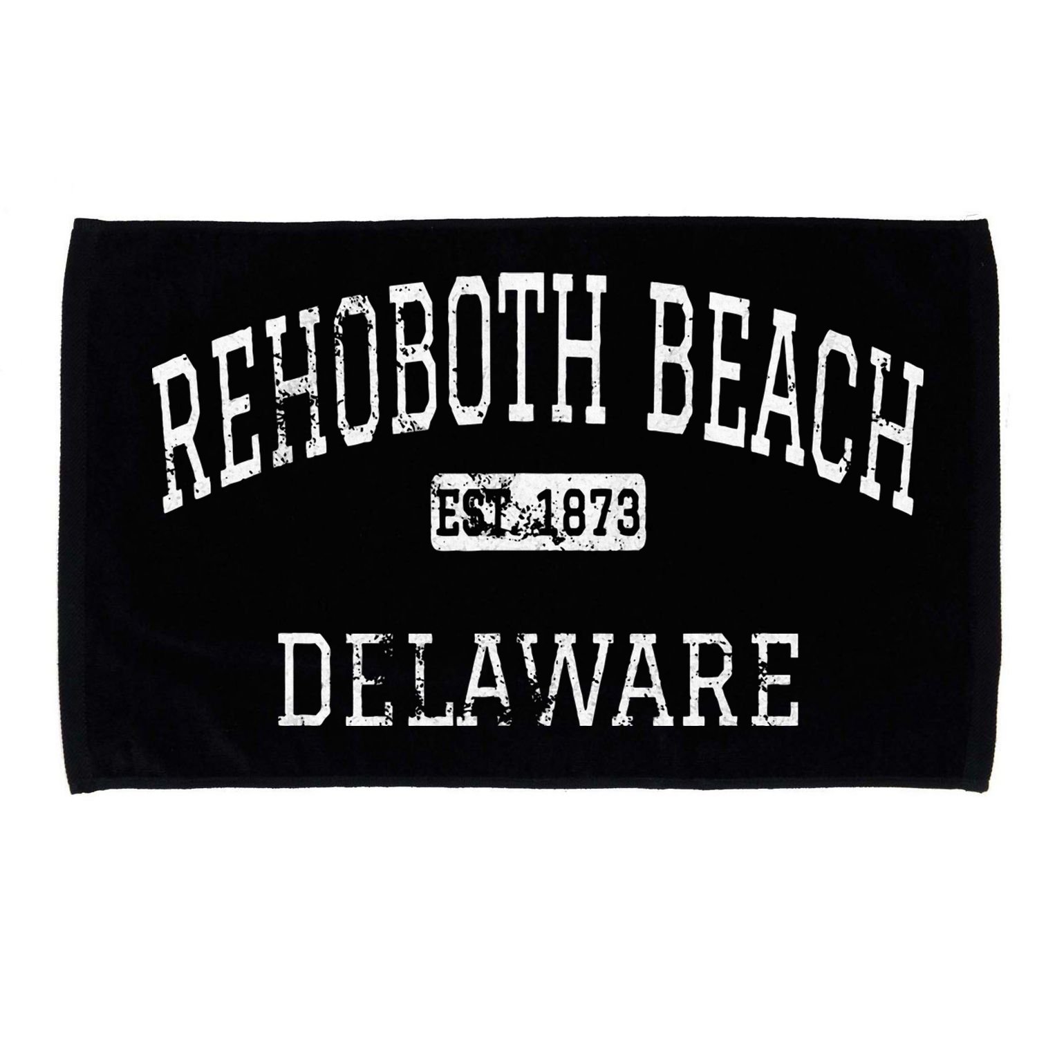 Rehoboth Beach Delaware De Vintage Microfiber Hand Towel