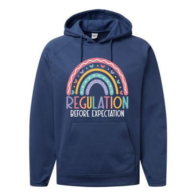 Regulation Before Expectation Performance Fleece Hoodie