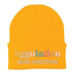 Regulation Before Expectation Special Education Teacher Gift Knit Cap Winter Beanie