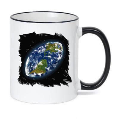 Rugby Ball Earth 11oz Black Color Changing Mug