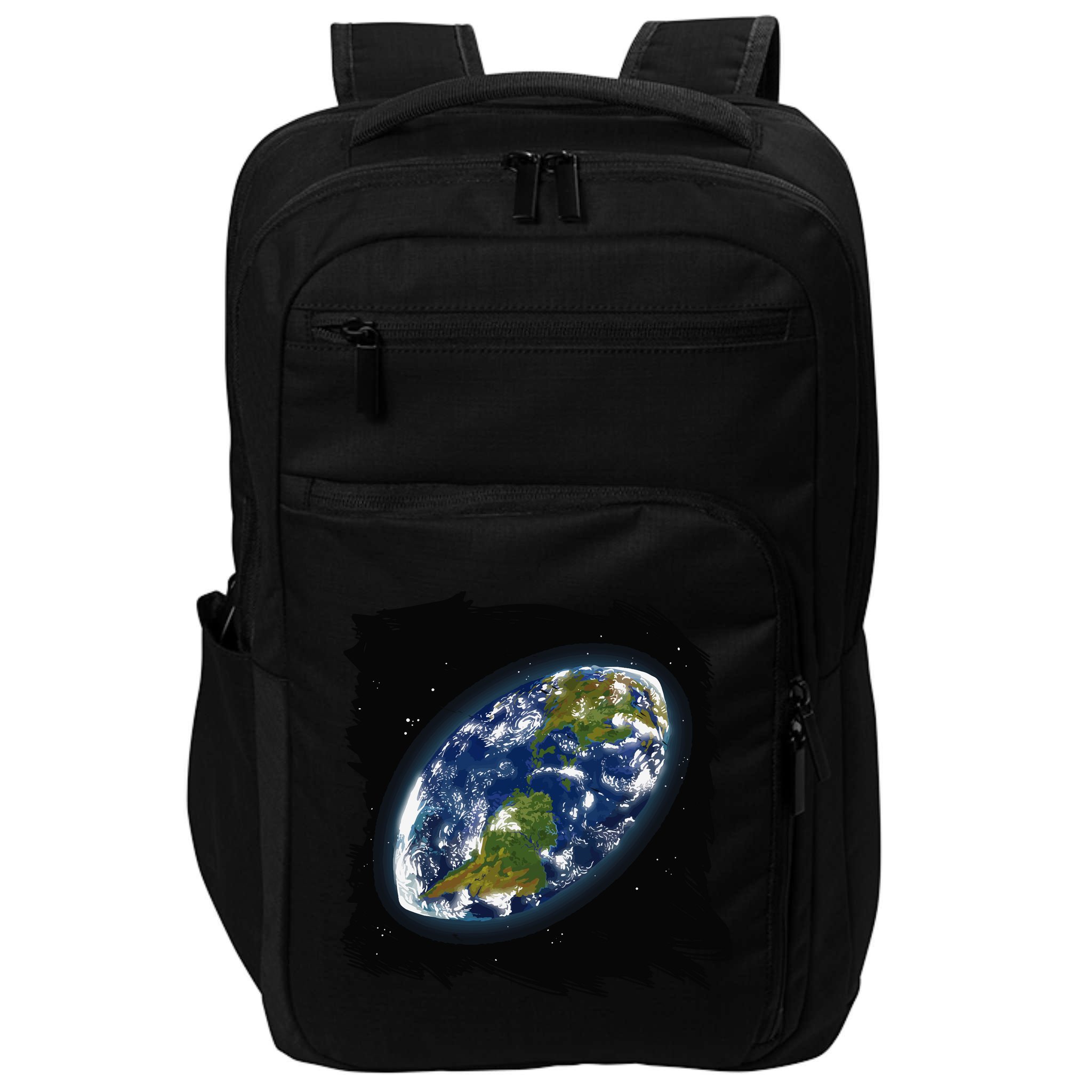 Rugby Ball Earth Impact Tech Backpack