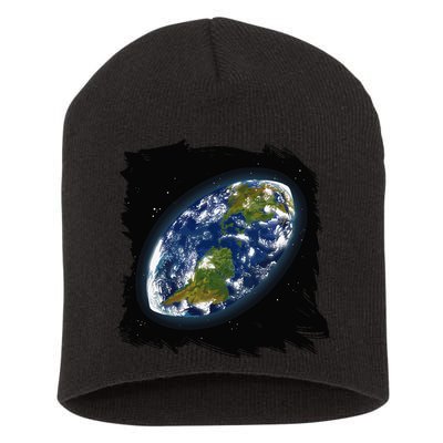 Rugby Ball Earth Short Acrylic Beanie