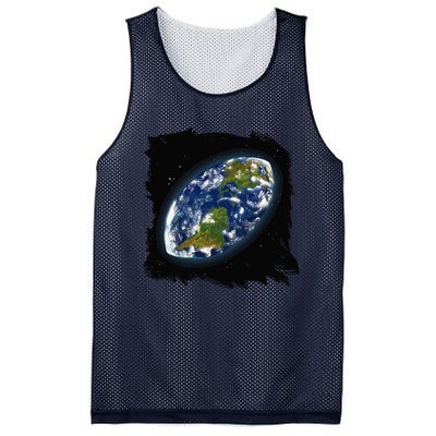 Rugby Ball Earth Mesh Reversible Basketball Jersey Tank