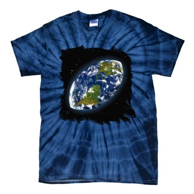 Rugby Ball Earth Tie-Dye T-Shirt