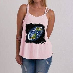 Rugby Ball Earth Women's Strappy Tank