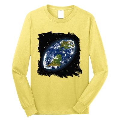 Rugby Ball Earth Long Sleeve Shirt