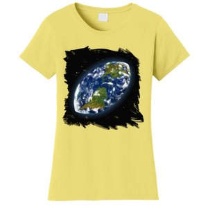 Rugby Ball Earth Women's T-Shirt