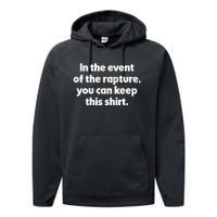 Rapture Biblical End Times For Christian Second Coming Performance Fleece Hoodie