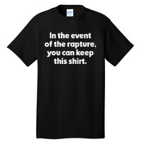 Rapture Biblical End Times For Christian Second Coming Tall T-Shirt