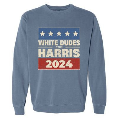 Retro Button Election For Democrats Garment-Dyed Sweatshirt