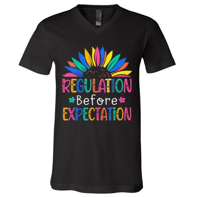 Regulation Before Expectation V-Neck T-Shirt