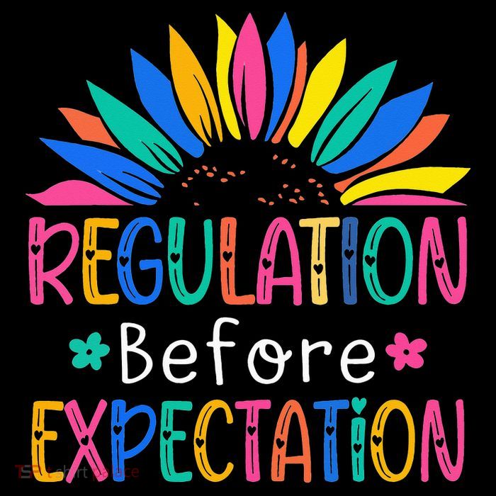 Regulation Before Expectation Drawstring Bag