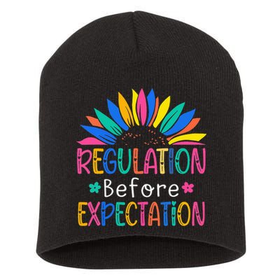 Regulation Before Expectation Short Acrylic Beanie