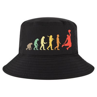 Retro Basketball Evolution Gift For Basketball Players Cool Comfort Performance Bucket Hat