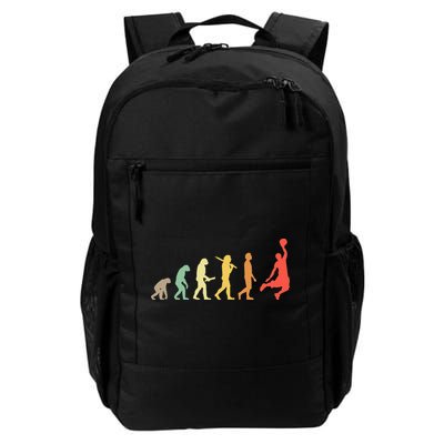 Retro Basketball Evolution Gift For Basketball Players Backpack