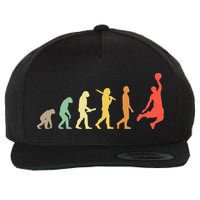 Retro Basketball Evolution Gift For Basketball Players Wool Snapback Cap
