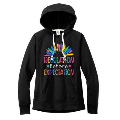 Regulation Before Expectation Women's Fleece Hoodie