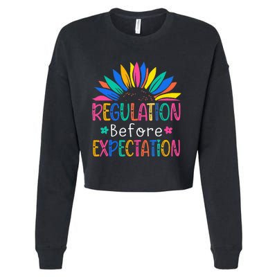 Regulation Before Expectation Cropped Pullover Crew