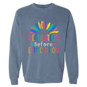 Regulation Before Expectation Garment-Dyed Sweatshirt