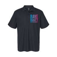 Rave Booty Enthusiast Quote Trippy Outfit EDM Music Festival Softstyle Adult Sport Polo