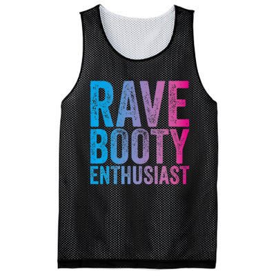 Rave Booty Enthusiast Quote Trippy Outfit EDM Music Festival Mesh Reversible Basketball Jersey Tank