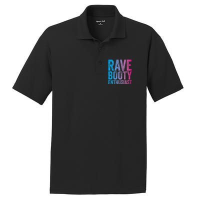 Rave Booty Enthusiast Quote Trippy Outfit EDM Music Festival PosiCharge RacerMesh Polo