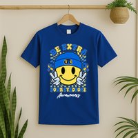 Retro Be Extra Down Syndrome Awareness Smiley Emoji T-Shirt