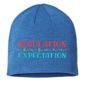 Regulation Before Expectation Autistic Sustainable Beanie