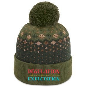 Regulation Before Expectation Autistic The Baniff Cuffed Pom Beanie