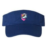Retro Bald Eagle Valentines Day Funny Gift Visor