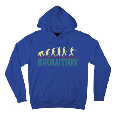 Retro Baseball Evolution For Baseball Players Gift Hoodie