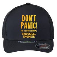 Retro Biological Engineer Flexfit Unipanel Trucker Cap