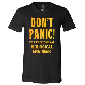 Retro Biological Engineer V-Neck T-Shirt